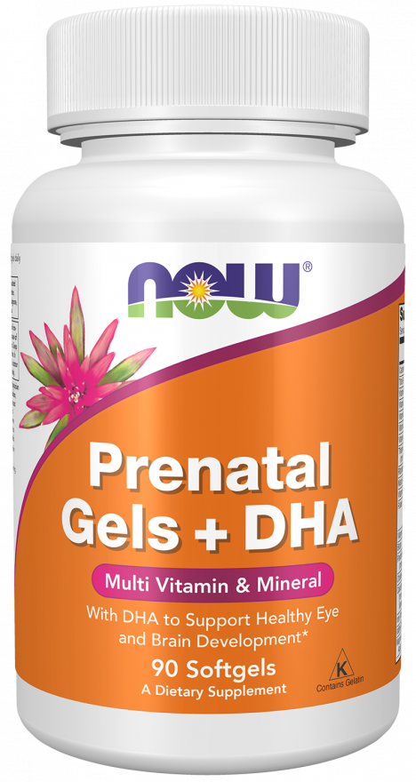 NOW - Pre-Natal Multi With DHA 90 Softgel