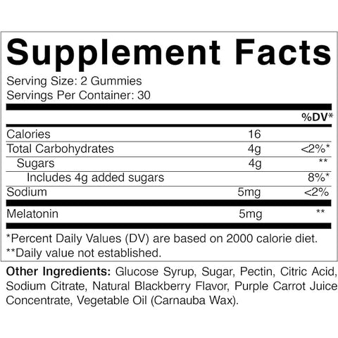 Vitamatic - Melatonin Gummies 5mg