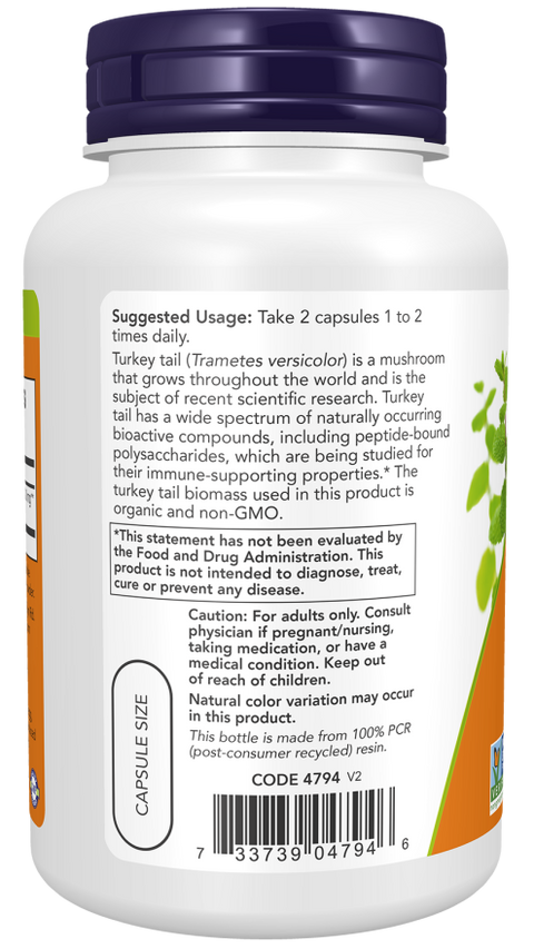 NOW - Turkey Tail 500mg