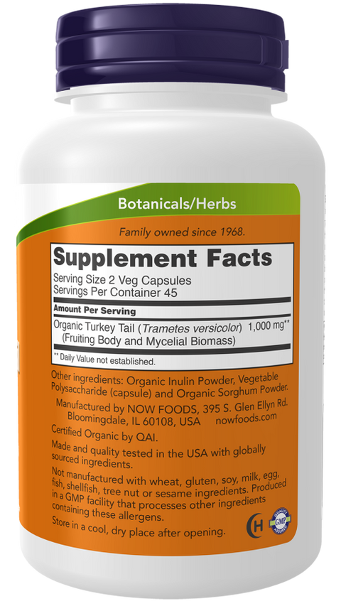 NOW - Turkey Tail 500mg