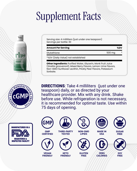 rho - Liposomal Glutathione