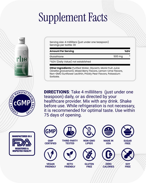 rho - Liposomal Glutathione