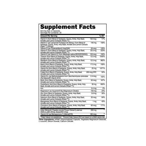 Transparent Labs - Multi Vitamins