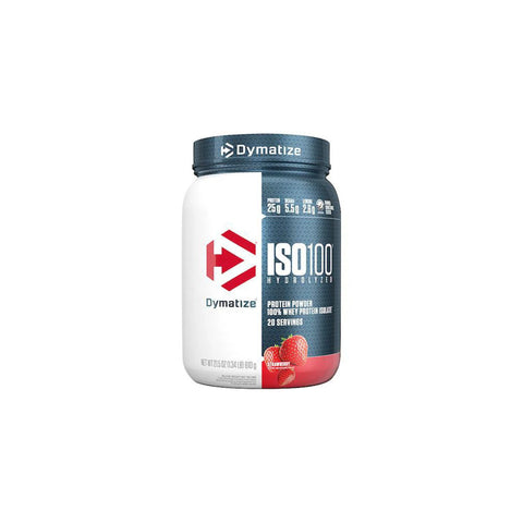 DYMATIZE - ISO100 hydrolyzed whey protein powder 20 Servings