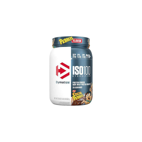 DYMATIZE - ISO100 hydrolyzed whey protein powder 20 Servings
