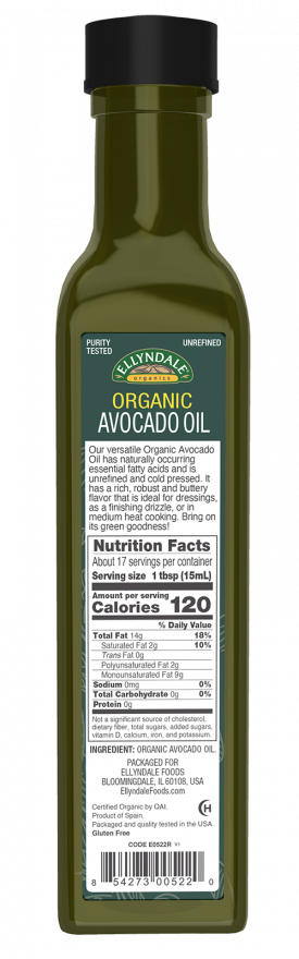 Ellyndale - Organic Avocado Oil