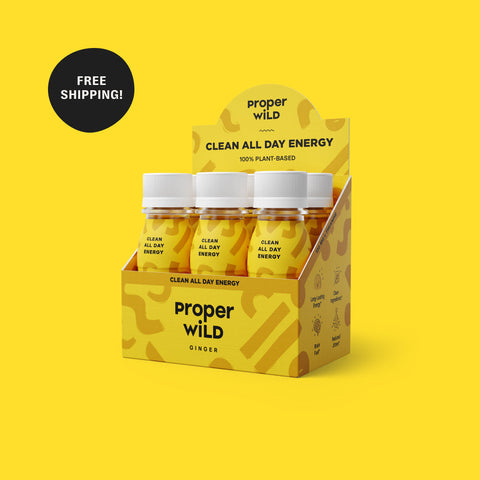 Proper Wild - Clean Energy Shots