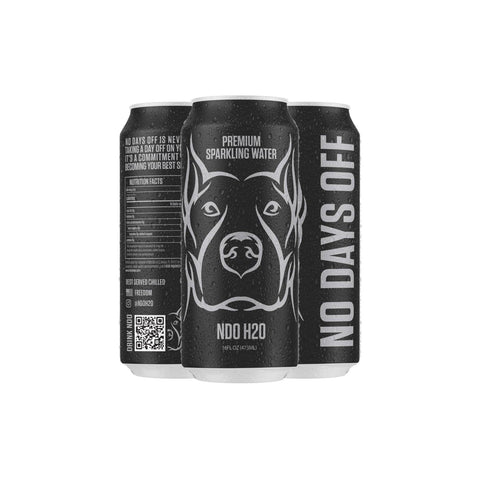 No Days Off - Sparkling Water 16oz