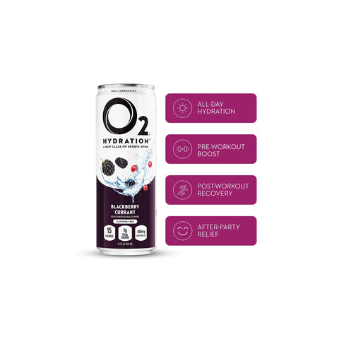 O2 Hydration - Caffeinated Hydration Drink