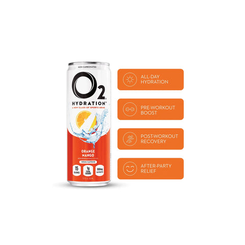 O2 Hydration - Caffeinated Hydration Drink