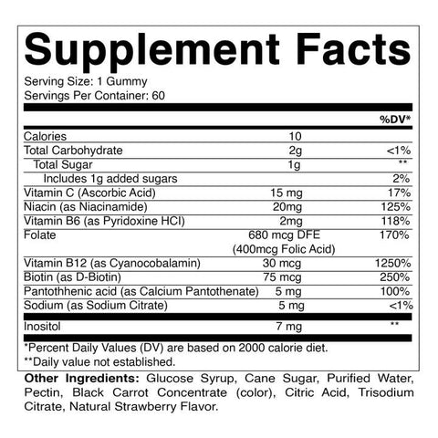 Vitamatic - Vitamin B Complex Gummies with Vitamin C