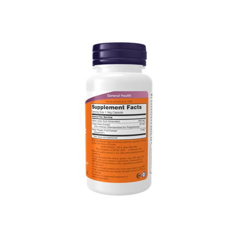 NOW - Alpha Lipoic Acid 600mg