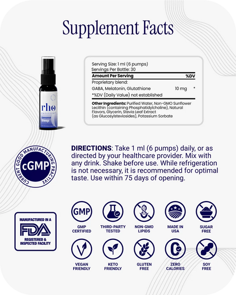 rho - Liposomal Sleep Formula
