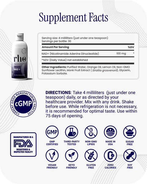 rho - Liposomal NAD+