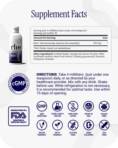 rho - Liposomal NAD+