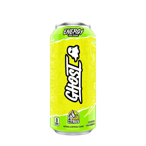 GHOST - RTD Energy Drinks, Citrus Flavor, 1 Pack Ghost