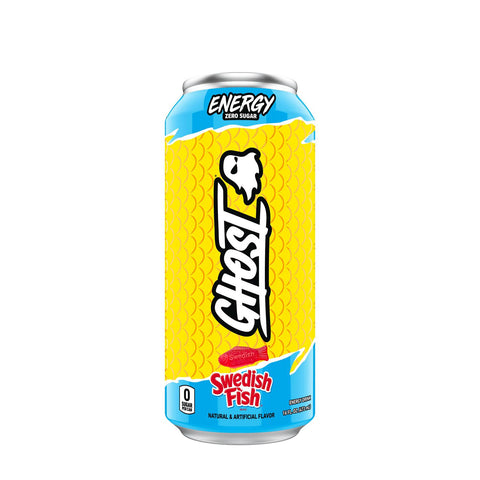 GHOST - RTD Energy Drinks, Swedish Fish Flavor, 1 Pack Ghost