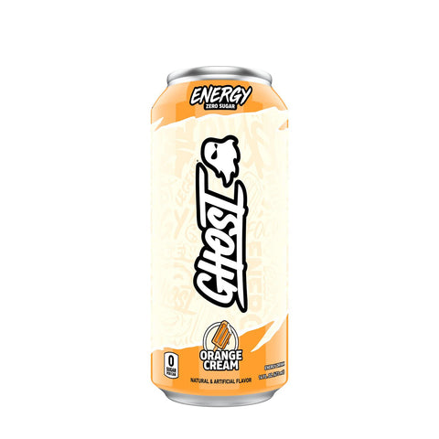 GHOST - RTD Energy Drinks, Orange Cream Flavor, 1 Pack Ghost