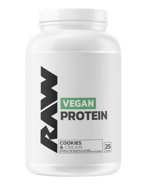 Vegan Protein, Cookies & Cream, RAW