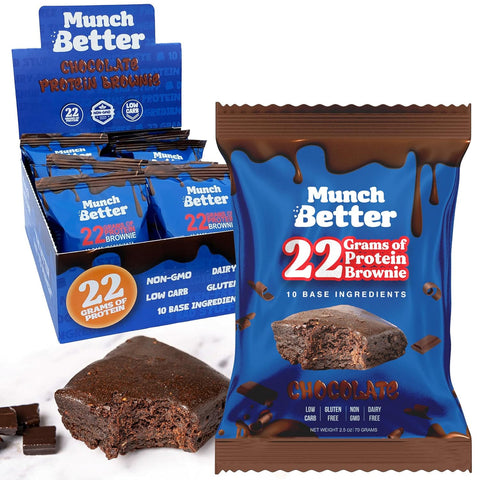 Munch Better - Protein Brownies