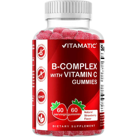 Vitamatic - Vitamin B Complex Gummies with Vitamin C