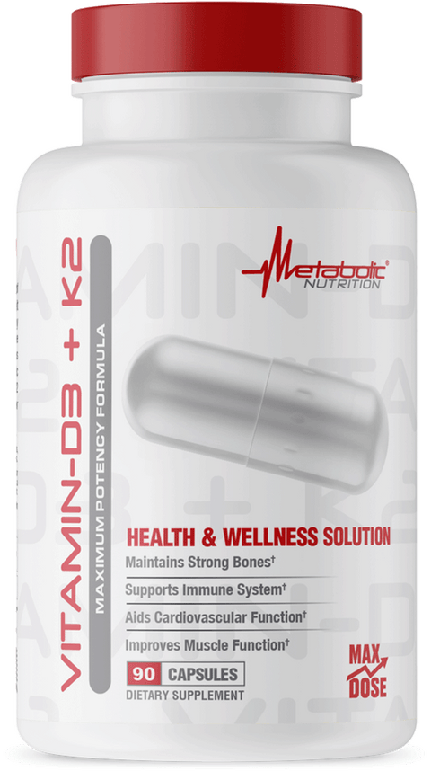 Metabolic Nutrition - Vitamin D3 + K2