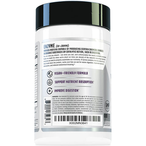 CUTLER - 9-ZYMES Digestive Enzymes (Available In-Store Only)