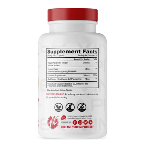 Metabolic Nutrition - Apple Cider Vinegar