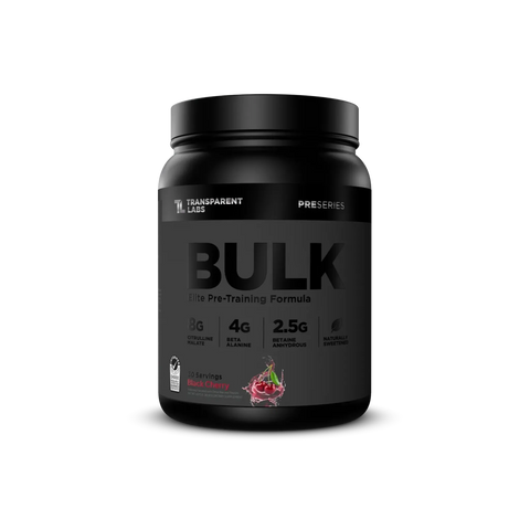Transparent Labs - BULK BLACK
