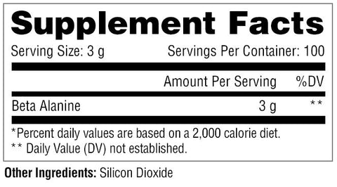 Metabolic Nutrition - Beta-Alanine