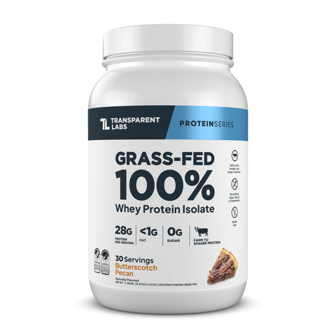 Transparent Labs - 100% Grass Fed Whey Protein Isolate