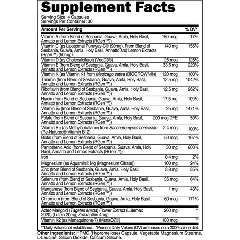 Transparent Labs - Multi Vitamins
