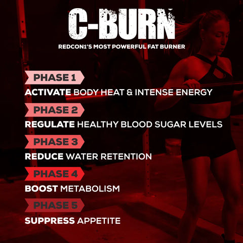 REDCON1- C-BURN Extreme Thermologenic Fat Burner