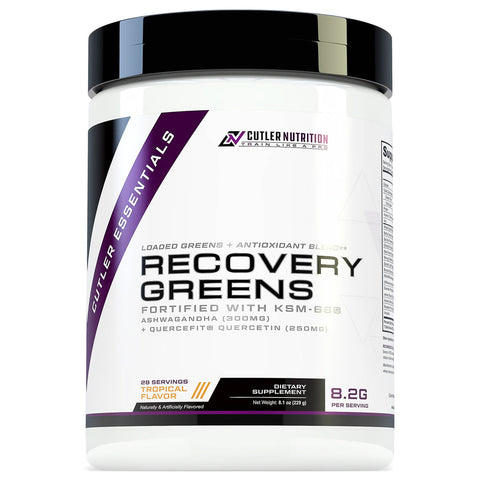 Recovery Greens, Tropical Flavor, CUTLERNUTRITION