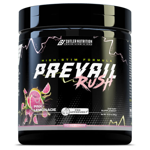 Prevail preworkout, Pink Lemonade, CUTLERNUTRITION