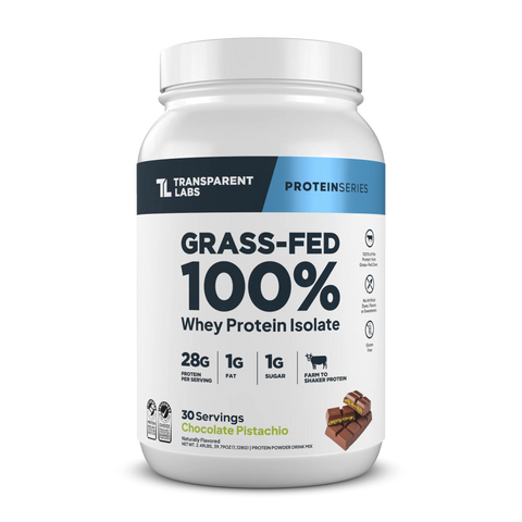 Transparent Labs - 100% Grass Fed Whey Protein Isolate