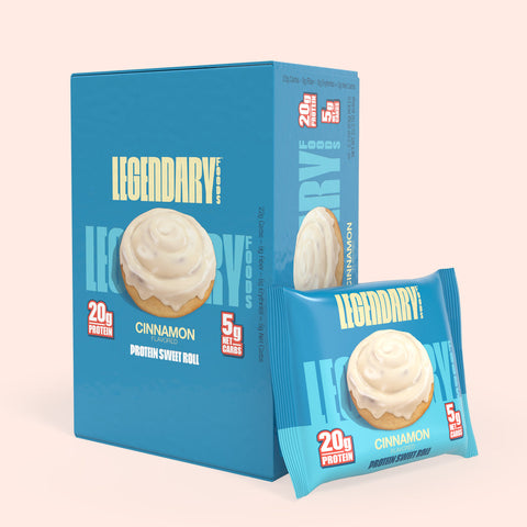 Protein Sweet Roll, Cinnamon Flavor, 10 Pack  Legendary Foods