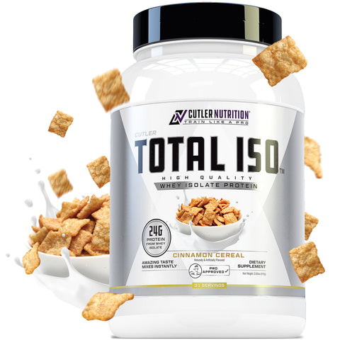 CUTLER - TOTAL ISO PROTEIN POWDER 2lb (Available In-Store Only)