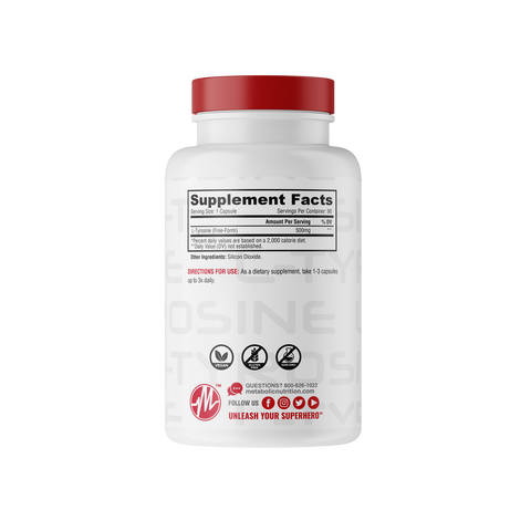 Metabolic Nutrition - L Tyrosine