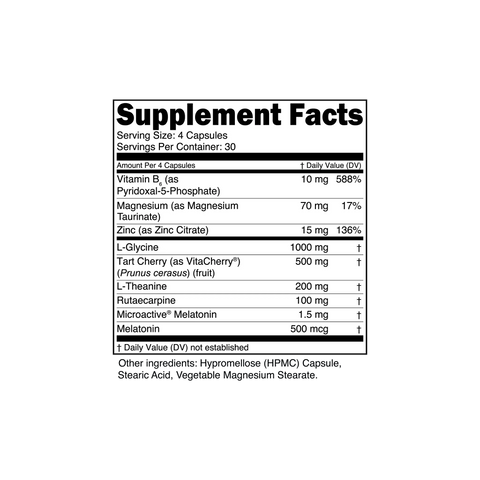 Transparent Labs - Sleep & Recovery