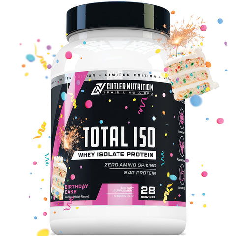 CUTLER - TOTAL ISO PROTEIN POWDER 2lb (Available In-Store Only)