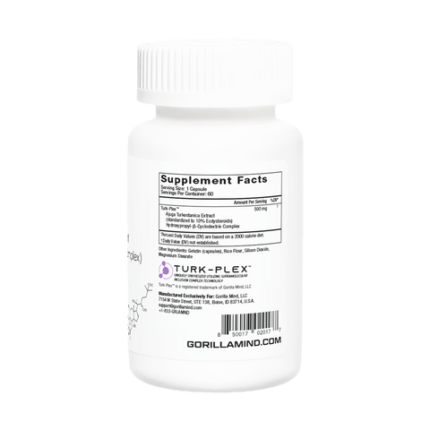 Gorilla Mind - Turk Plex (Complexed Turkesterone)