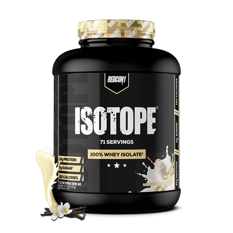 REDCON1 - ISOTOPE 100% Whey isolate Protein 71 Servings