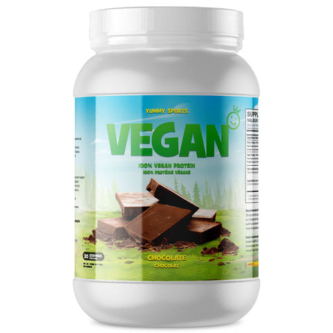 Vegan Protein, Chocolate Flavor, Yummy Sports