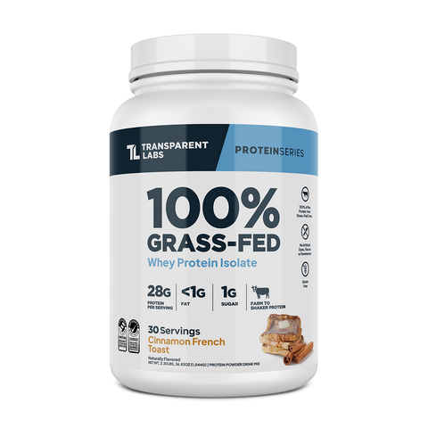 Transparent Labs - 100% Grass Fed Whey Protein Isolate