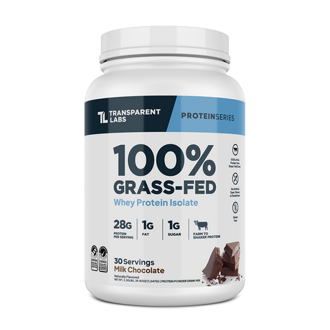 Transparent Labs - 100% Grass Fed Whey Protein Isolate