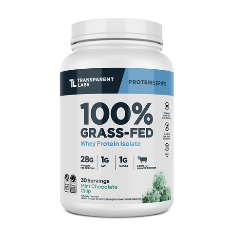 Transparent Labs - 100% Grass Fed Whey Protein Isolate