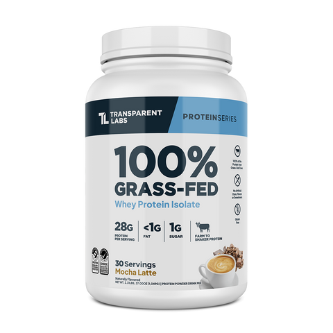 Transparent Labs - 100% Grass Fed Whey Protein Isolate