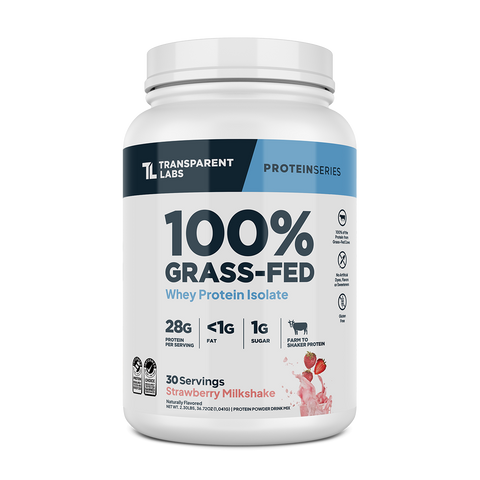 Transparent Labs - 100% Grass Fed Whey Protein Isolate