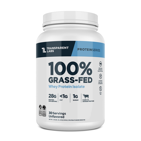 Transparent Labs - 100% Grass Fed Whey Protein Isolate